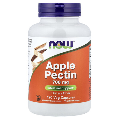 NOW Foods, Apple Pectin, 700 mg, 120 Veg Capsules