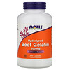 Now Foods, Hydrolyzed Beef Gelatin, 550 mg, 200 Capsules