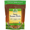 Now Foods, Real Food, Garlic Sesame Sticks, 9 oz (255 g)