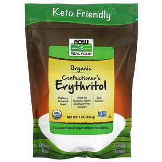 Now Foods, Real Food, Bio-Erythrit, 454 g (1 lb.)