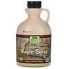 Now Foods, Real Food、オーガニックメープルシロップ、グレードAダークカラー、32 fl oz (946 ml)