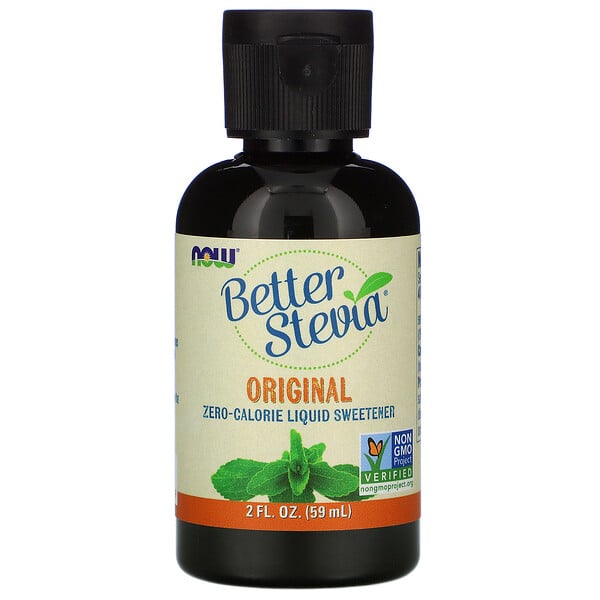 Better Stevia, ממתיק נוזלי ללא קלוריות, מקורי, 59 מ"ל (2 אונקיות נוזל)
