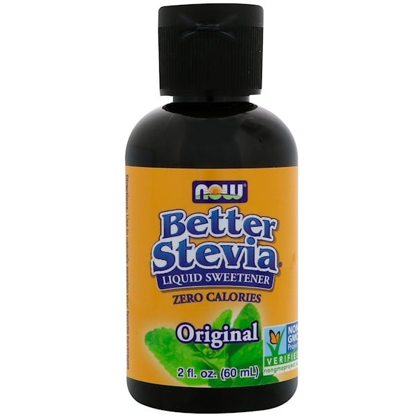 Now Foods, Better Stevia, Liquid Sweetener, Original, 2 fl oz (60 ml)