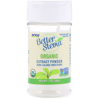 BetterStevia, Organic Extract Powder, 1 унция (28 г)