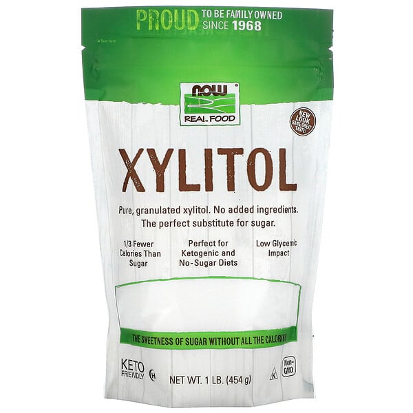 Real Food, Xylitol, 1 lb (454 g)