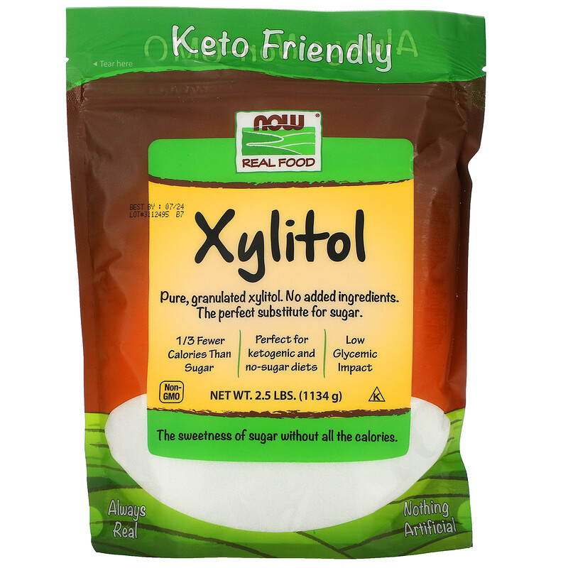 Now Foods, Xylitol, 2.5 lbs (1134 g) iHerb