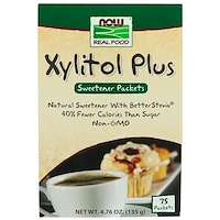 Xylitol Plus, 75 Packets, 4.76 oz (135 g) - изображение