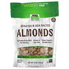 Now Foods, Real Food, Roasted Almonds, with Sea Salt, 16 oz (454 g)