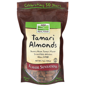 Отзывы о Now Foods, Real Food, Tamari Almonds, 7 oz (198 g)