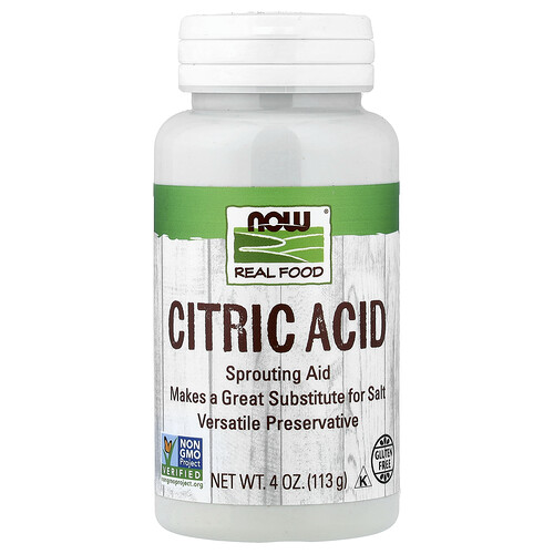 NOW Foods, Citric Acid, 4 oz (113 g)