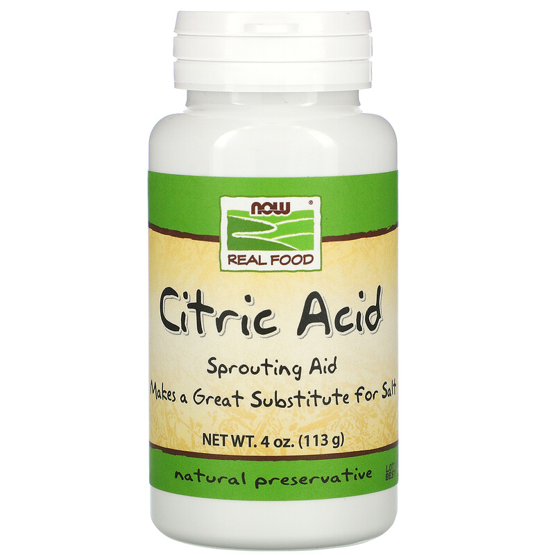 Now Foods, Citric Acid, 4 oz (113 g) iHerb