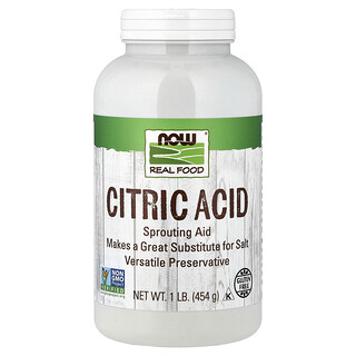 NOW Foods, Citric Acid, 1 lb (454 g)