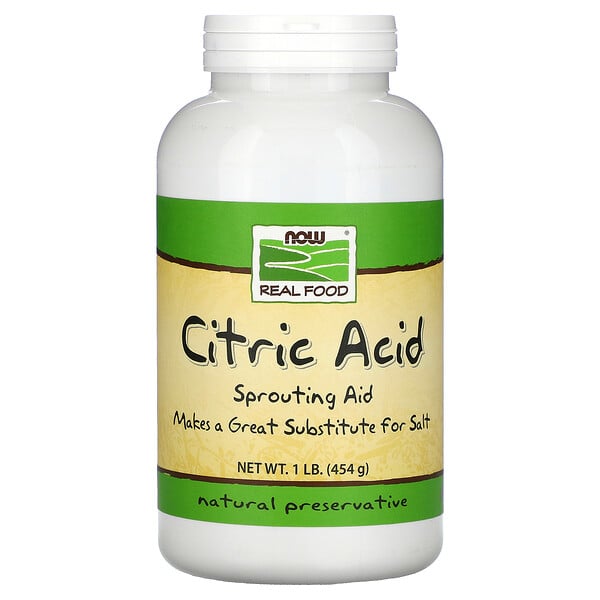 NOW Foods, Citric Acid, 1 lb (454 g)