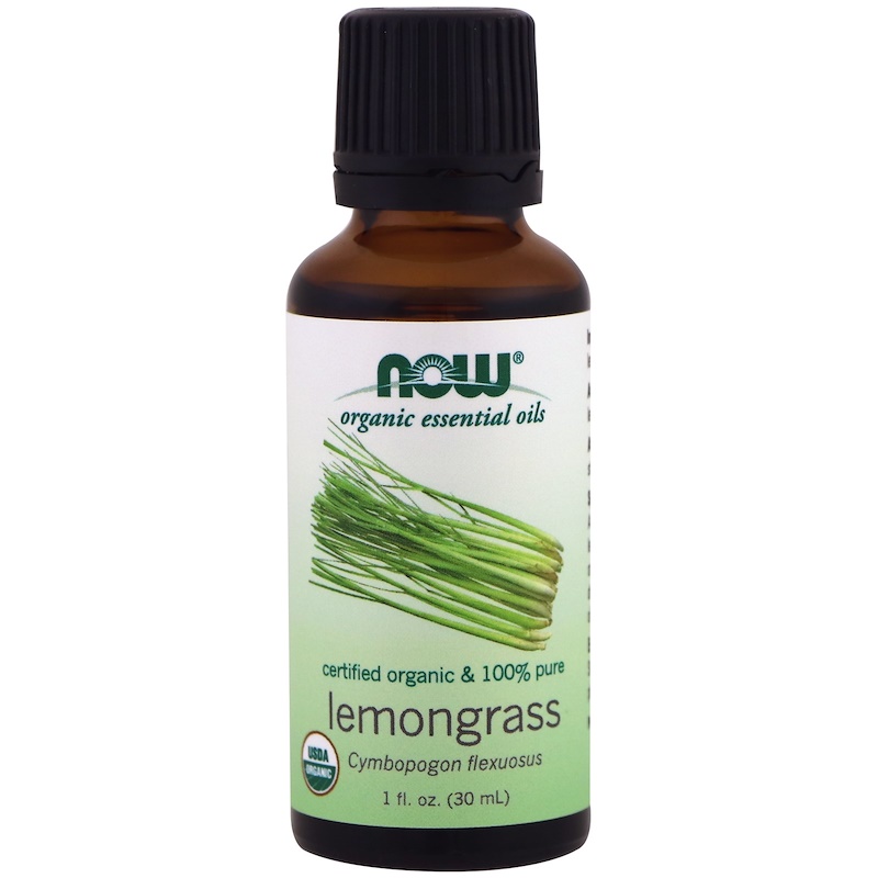 Now Foods Organic Essential Oils Lemongrass 1 Fl Oz 30 Ml Iherb