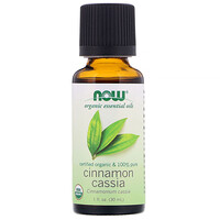 Organic Essential Oils, Cinnamon Cassia, 1 fl oz (30 ml) - изображение