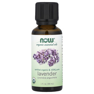 NOW Foods, 有机薰衣花草精油，1液体盎司（30毫升）