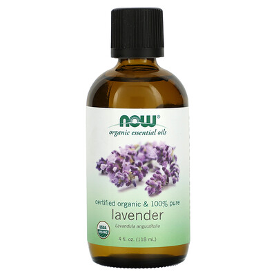 

NOW Foods Organic Essential Oils Lavender 4 fl oz (118 ml)
