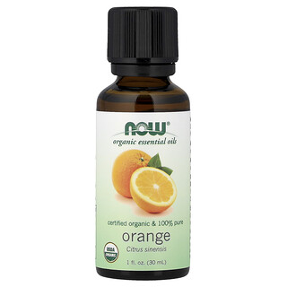 NOW Foods, 有机香橙精油，1液体盎司（30毫升）