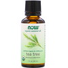 Now Foods, Organic Essential Oils, Tea Tree, 1 fl oz (30 ml)