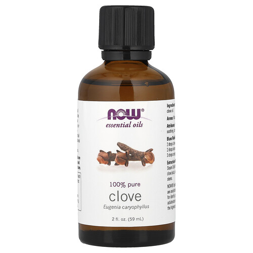 NOW Foods, Essential Oils, Clove, 2 fl oz (59 ml)
