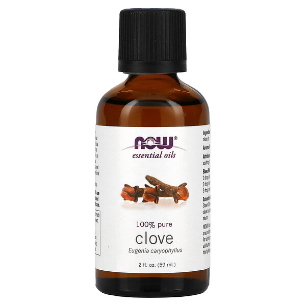 NOW Foods, Essential Oils, Clove, 2 fl oz (59 ml)