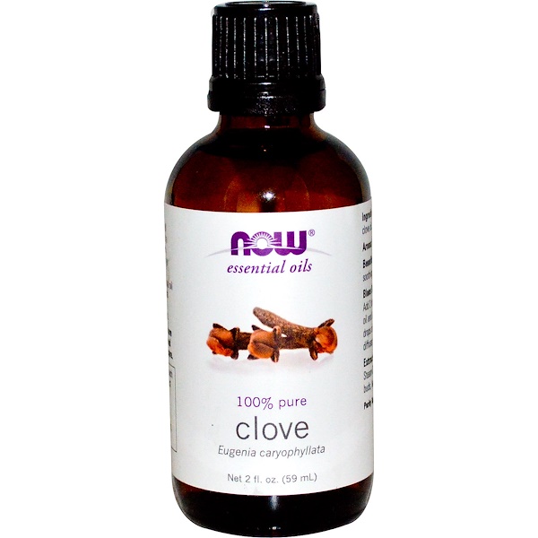 Now Foods, Essential Oils, Clove , 2 fl oz (59 ml) iHerb