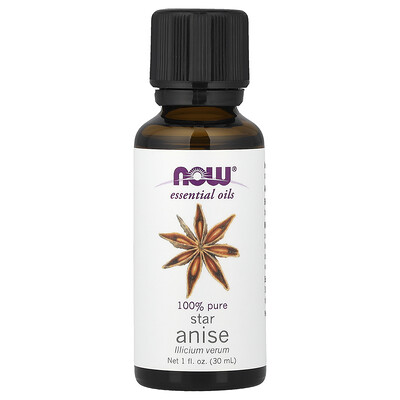 NOW Foods, Essential Oils, Star Anise, 1 fl oz (30 ml)