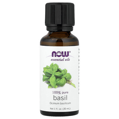 Product Image for NOW Foods, Essential Oils, Basil, 1 fl oz (30 ml)