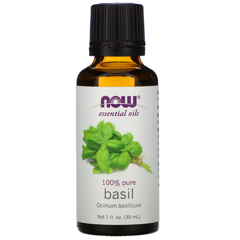 Now Foods, Essential Oils, Basil, 1 fl oz (30 ml) iHerb