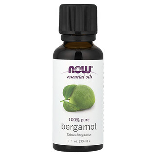 NOW Foods, Aceites esenciales, bergamota, 1 fl oz (30 ml)