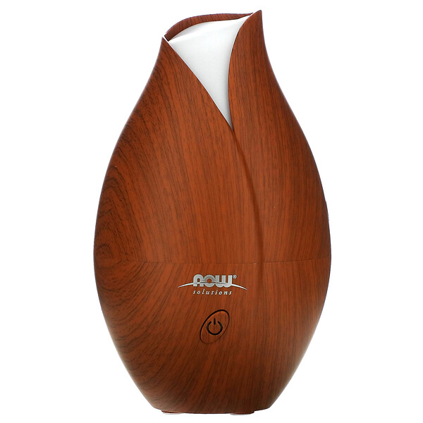 Now Foods‏, Solutions, Ultrasonic Faux Wood Grain Diffuser, 1 Piece