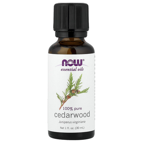 NOW Foods, Essential Oils, Cedarwood, 1 fl oz (30 ml)
