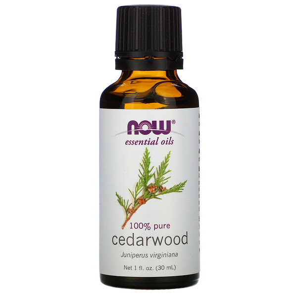 Now Foods, Essential Oils, Cedarwood, 1 fl oz (30 ml)