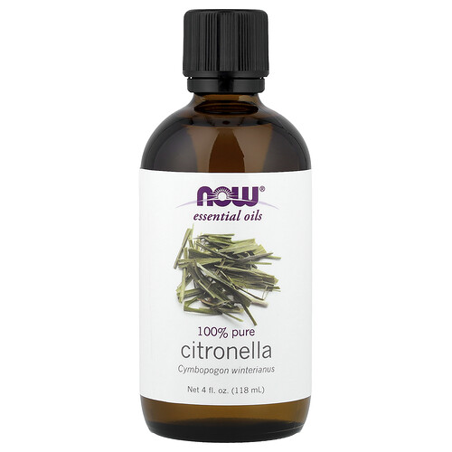 Now Foods Essential Oils, Citronella, 4 fl oz (118 ml)