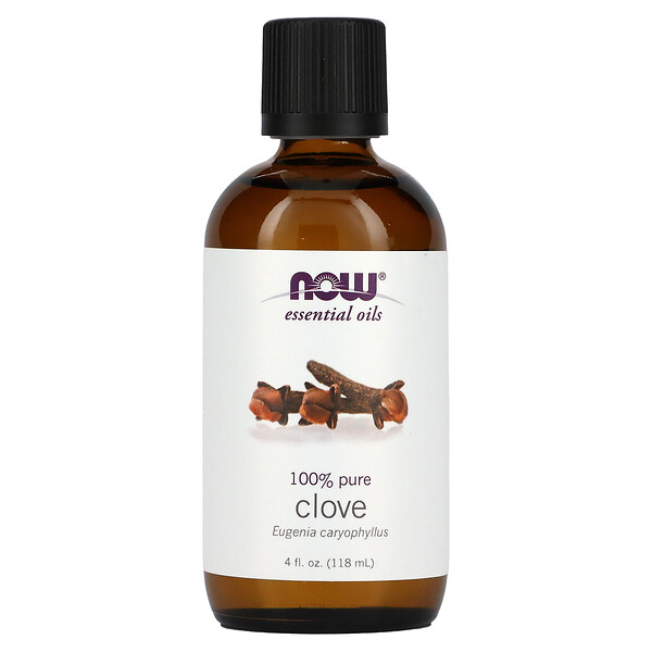 NOW Foods, Essential Oils, Clove, 4 fl oz (118 ml)