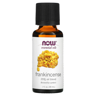 NOW Foods Essential Oils Frankincense 20% Oil Blend 1 fl oz (30 ml)
