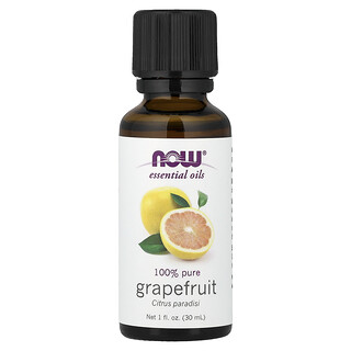 NOW Foods, Essential Oils, Grapefruit, 1 fl oz (30 ml)