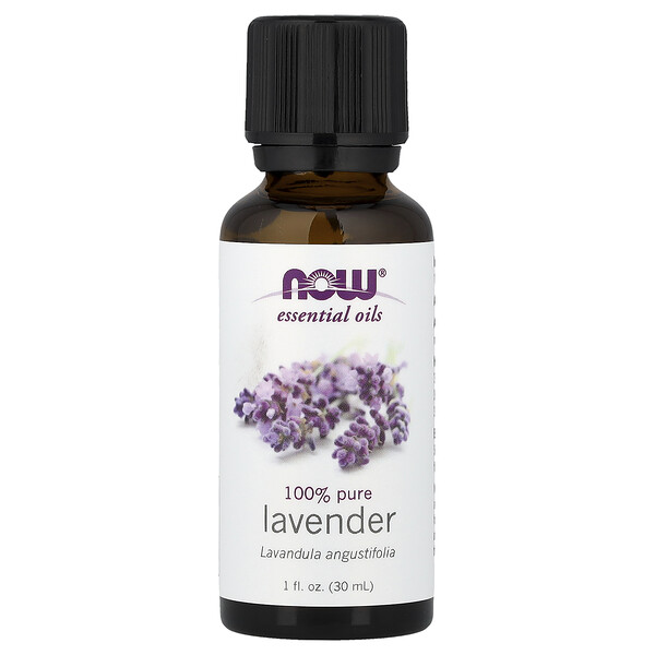 NOW Foods Essential Oils, 100% Pure, Lavender, 1 fl oz (30 ml)