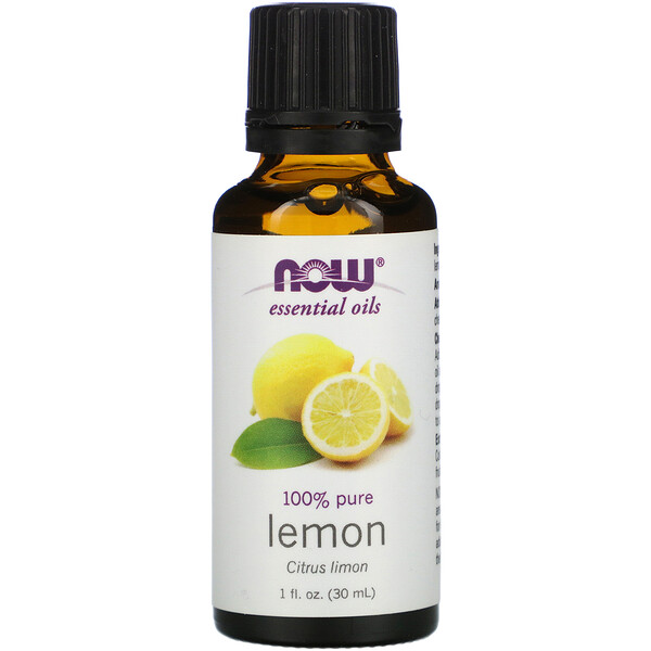 Now Foods, Essential Oils, Lemon, 1 fl oz (30 ml)