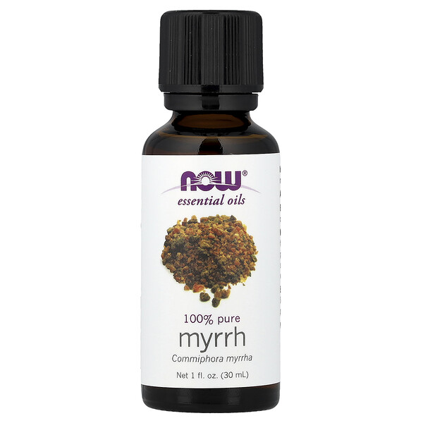 NOW Foods Essential Oils, 100% Pure Myrrh, 1 fl oz (30 ml)