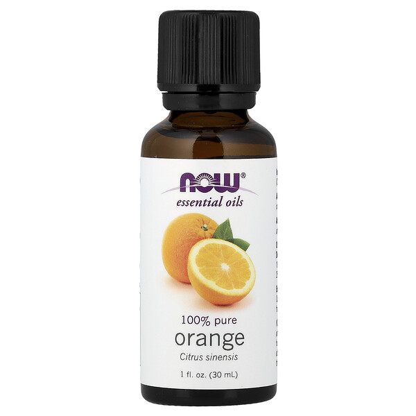 NOW Foods Essential Oils, Orange, 1 fl oz (30 ml)