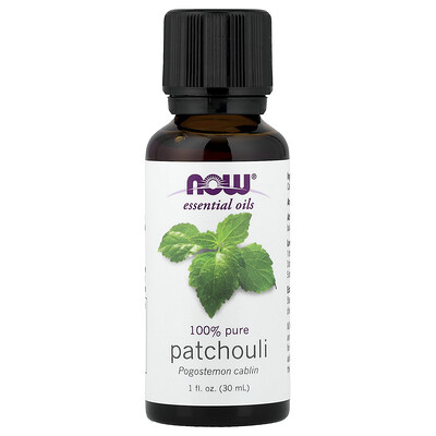 NOW Foods, Aceites Esenciales, Pachuli, 1 fl oz (30 ml)