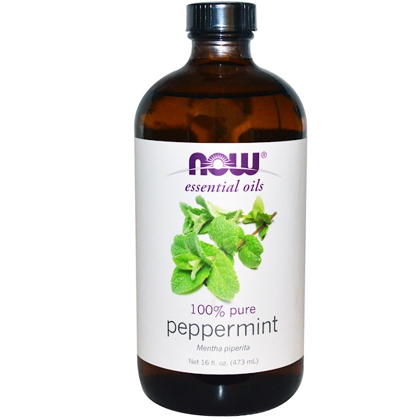 Now Foods, Essential Oils, Peppermint, 16 fl oz (473 ml)