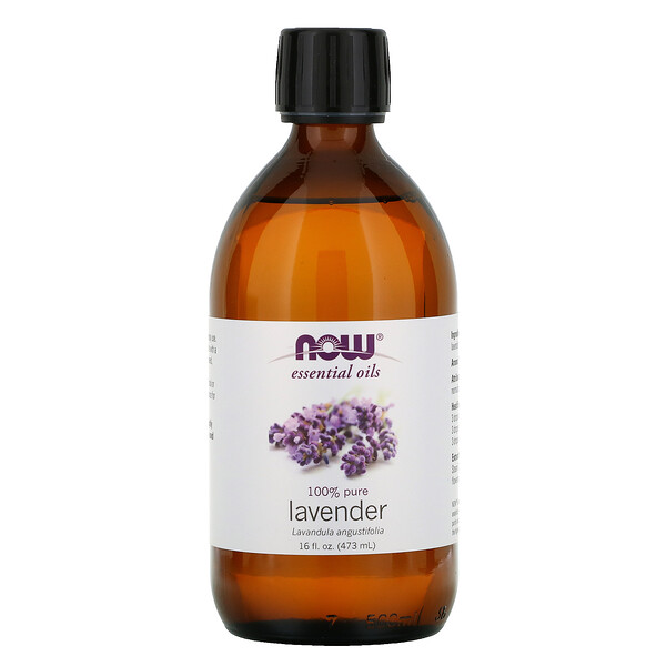 Now Foods‏, שמנים אתריים, לבנדר, 473 מ"ל (16 fl oz)
