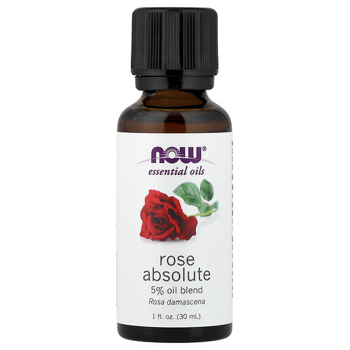 NOW Foods, Essential Oils, Rose Absolute, 1 fl oz (30 ml)