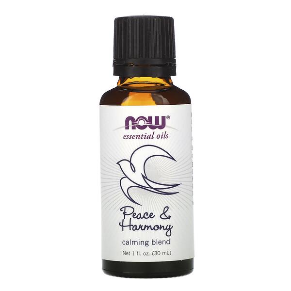 Now Foods, ─therische ╓le, Peace & Harmony, 1 fl oz (30 ml)