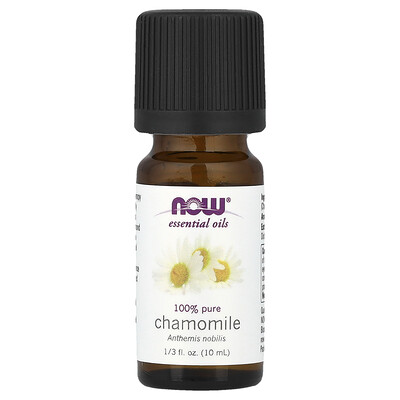 NOW Foods, Aceites esenciales, Manzanilla, 10 ml (1,3 oz. líq.)