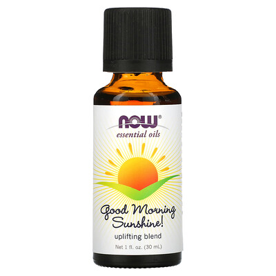 NOW Foods Essential Oils Good Morning Sunshine! Uplifting Blend 1 fl oz (30 ml)