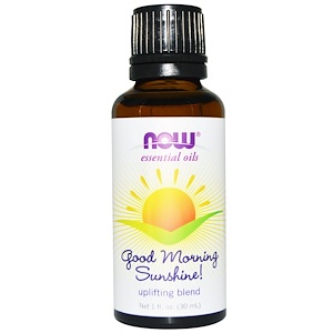 Now Foods, Эфирные масла Good Morning Sunshine, композиция для повышения настроения, 30 ml