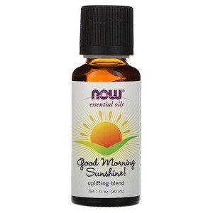 Отзывы о Now Foods, Essential Oils, Good Morning Sunshine, Uplifting Blend, 1 fl oz (30 ml)